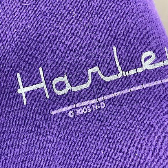 Vintage Harley-Davidson Purple Y2K Tank Top Spaghetti Strap Charm Cami Size L - Picture 9 of 11